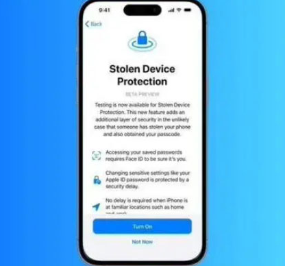 尉氏苹果授权维修店分享被盗设备保护功能开启方法