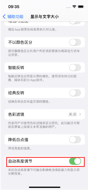 尉氏苹果15维修店分享iPhone 15 Pro系列屏幕亮度 