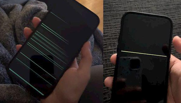 尉氏苹果14维修分享iPhone 14 Pro 屏幕有细横线怎么办 